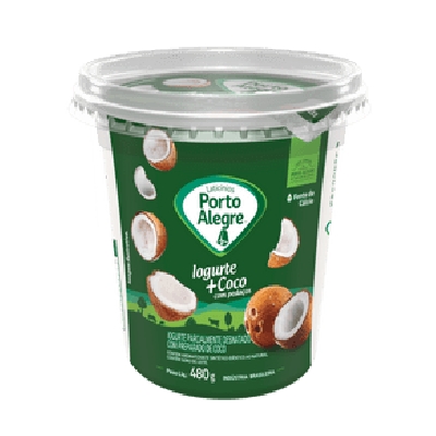 Iogurte Porto Alegre Coco 480g