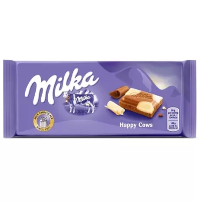 Barra de Chocolate Milka Happy Cows 100g