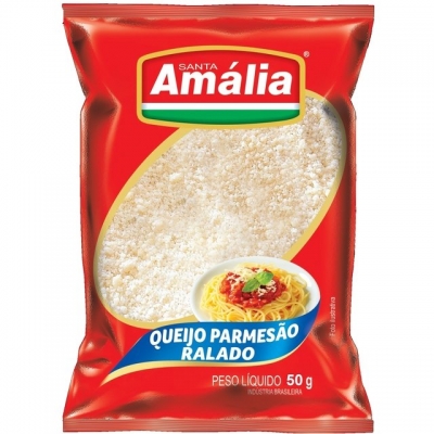 Queijo Ralado Santa Amália 50g