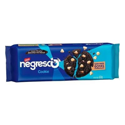 Cookie Negresco C/Gotas Baunilha 60g