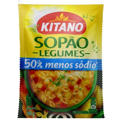 Sopão Kitano Legumes C/Macarrão 196g