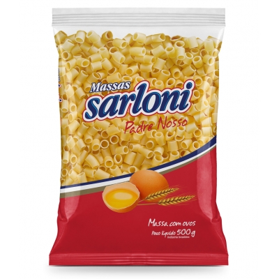 Macarrão Sarloni C/Ovos Padre Nosso 500g