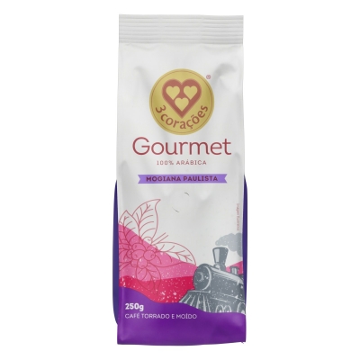 Café 3 Corações Gourmet Mogiana Paulista 250g