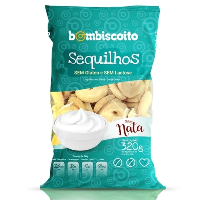 Sequilhos Bom Biscoito Nata 320g