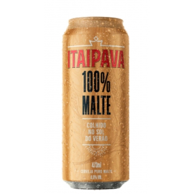 Cerveja Itaipava 100% Malte Latão 473ml