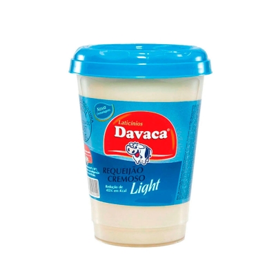 Requeijão Cremoso Davaca Light 200g