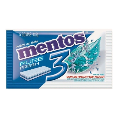 Chicle Mentos Pure Fresh 8,5g