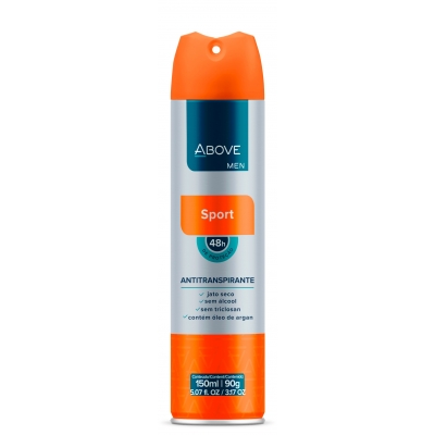 Desodorante Above Aerosol Men Sport 150ml