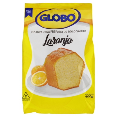 Mistura Para Bolo Globo Laranja 400g