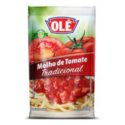 Molho de Tomate Olé Tradicional Sachê 300g