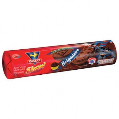 Biscoito Galo Show Brigadeiro 112g