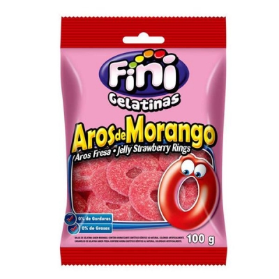 Bala Fini Aros Jelly Strawberry 90g