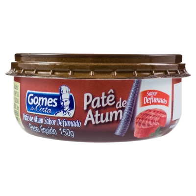 Patê de Atum Gomes da Costa Defumado 150g