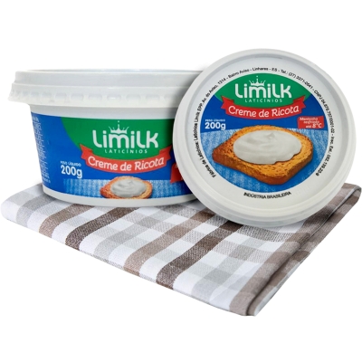 Creme de Ricota Limilk Tradicional 200g