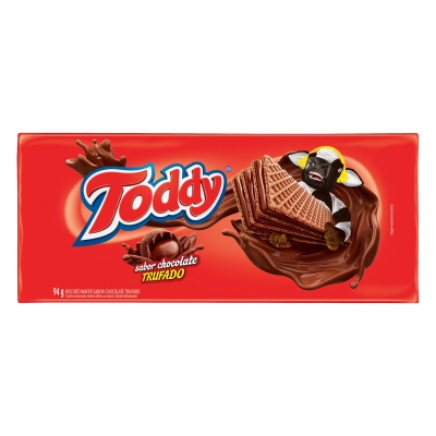 Wafer Toddy Chocolate Trufado 94g