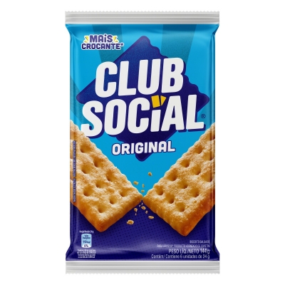 Biscoito Club Social Original 144g