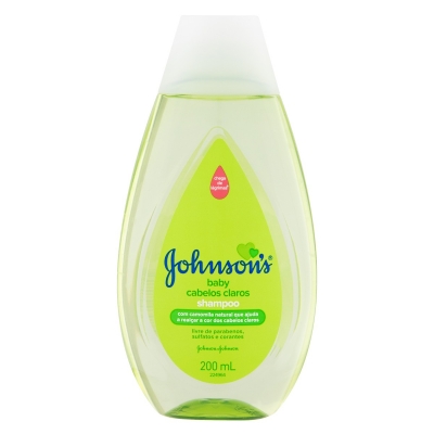 Shampoo Johnson's Cabelos Claros 200ml