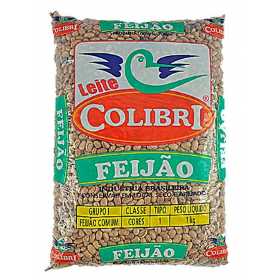 Feijão Carioca Leite Colibri Tipo 1 1kg