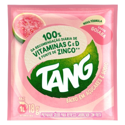 Refresco em Pó Tang Goiaba 18g