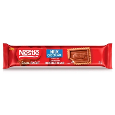 Choco Biscuit Nestlé Ao Leite 78g