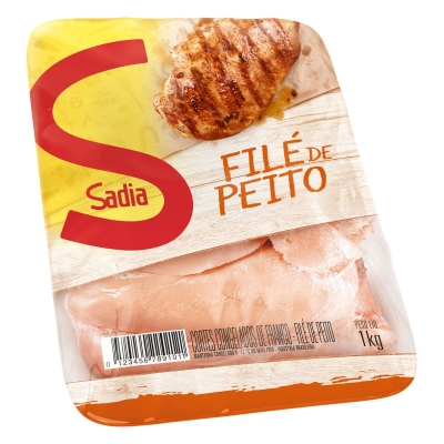 Filé de Peito de Frango Sadia Bandeja 1kg