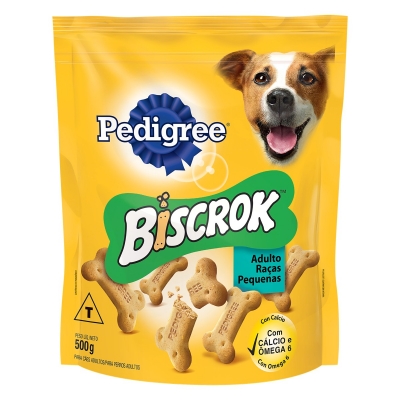 Biscoito Pedigree Biscrok Mini 500g