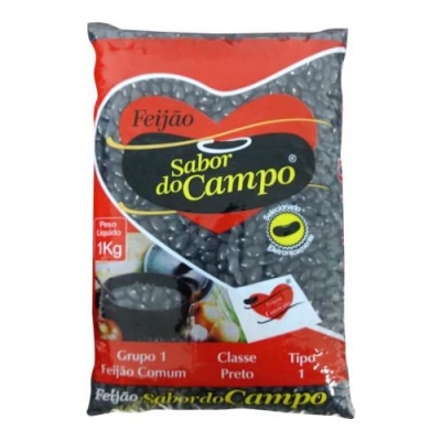 Feijão Preto Sabor do Campo Tipo 1 1kg