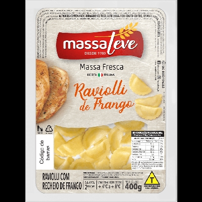 Ravioli Massaleve Frango 400g