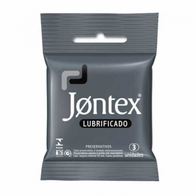 Preservativos Jontex Lubrificado C/3