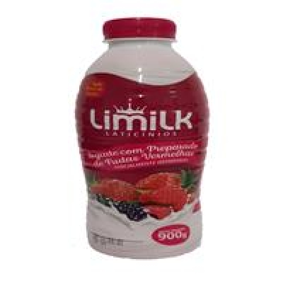 Iogurte Limilk Frutas Vermelhas 900g