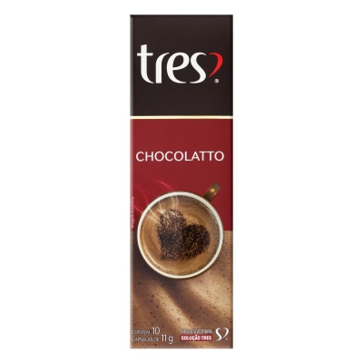 Cápsula Tres Chocolatto 110g