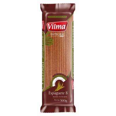 Espaguete Integral Vilma N°8 500g