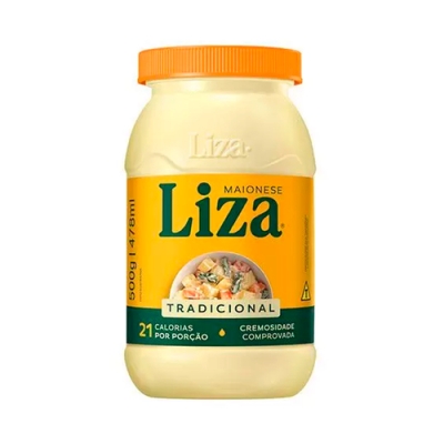 Maionese Liza Tradicional Pet 450g