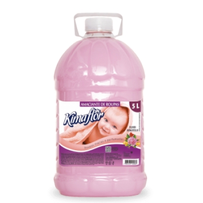 Amaciante Kimaflor Rosa Flores Românticas 5l