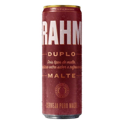 Cerveja Brahma Duplo Malte Lata 350ml