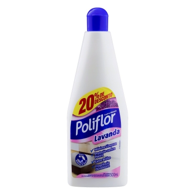 Lustra Móveis Poliflor Lavanda 500ml 20% de Desconto