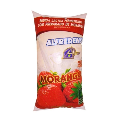 Bebida Láctea Alfredense Morango 1l