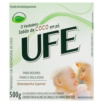 Sabão em Pó Ufe Coco 500g