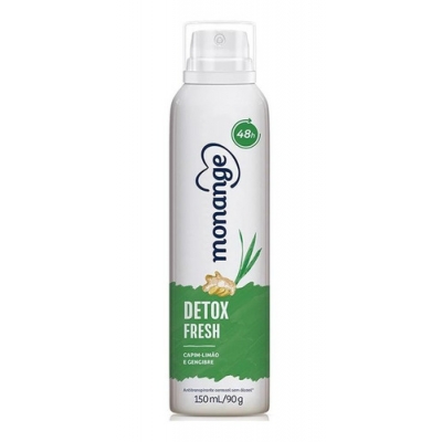 Desodorante Monange Aerosol Detox Fresh 150ml