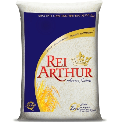 Arroz Rei Arthur Tipo 1 2kg