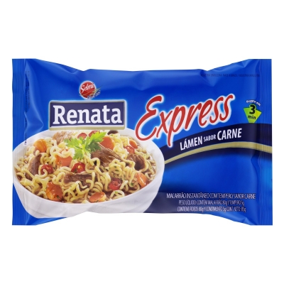 Macarrão Instantâneo Renata Carne 85g