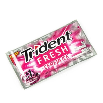 Chicle Trident Herbal Cereja 8g