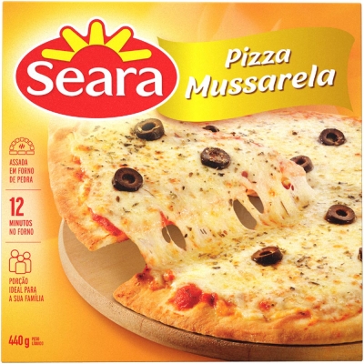 Pizza Seara Mussarela 440g