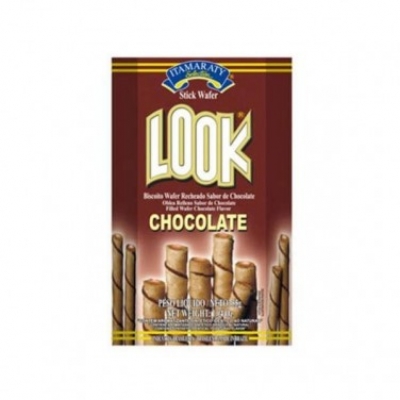 Biscoito Wafer Look Chocolate 55g