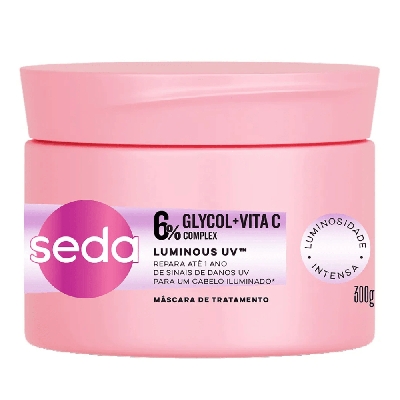 Máscara Para Tratamento Seda Luminous UV 300g