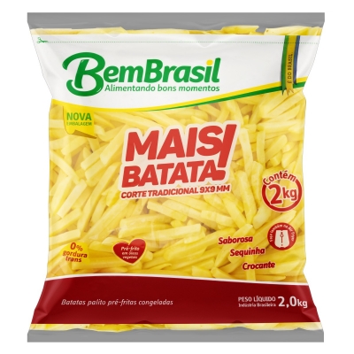 Batata Palito Mais Batata 2kg