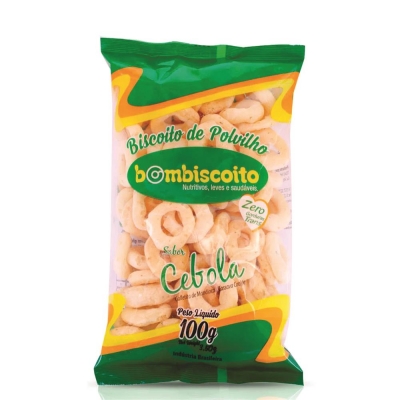 Biscoito de Polvilho Bom Biscoito Cebola 100g