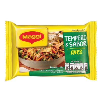 Tempero Maggi Aves/Peixes/Arroz 50g