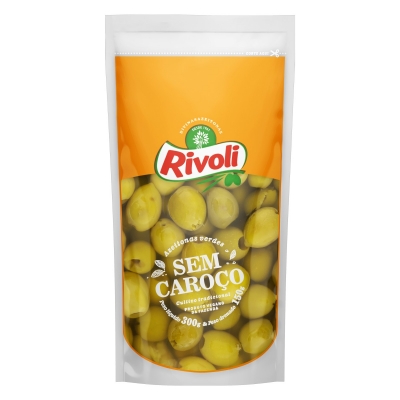 Azeitona Rivoli S/Caroço Sachê 150g