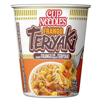 Miojo Cup Noodles Frango Teriyaki 72g